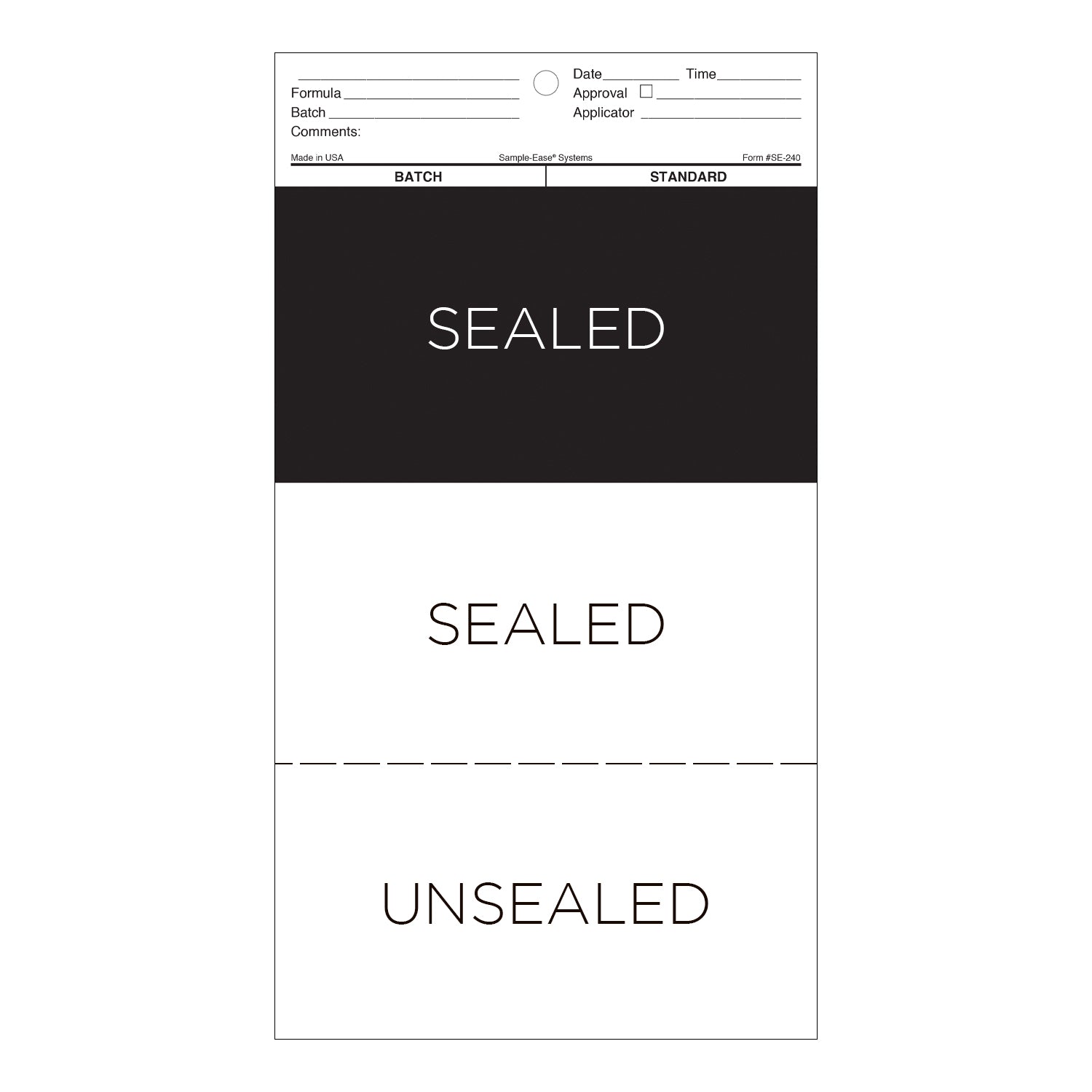 SE-240: 5 1/2" x 10"