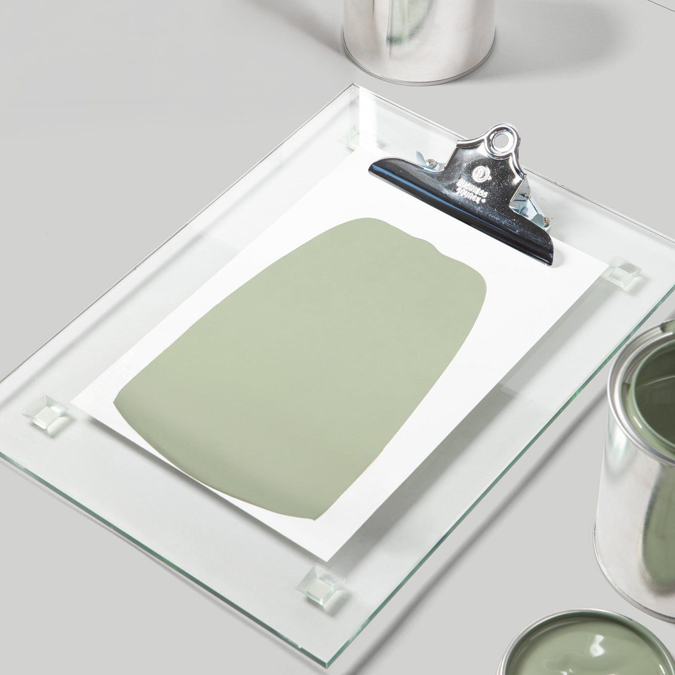 Glass Drawdown Plate