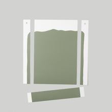 Load image into Gallery viewer, A photo of the 060 laying flat showing how the perforated edges work to give an edge to edge drawdown 